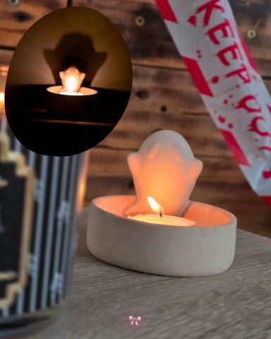 Ghost-Shaped - Candle Holder/ Decoration