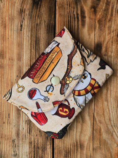 Magical School Energy - Fabric Pouch Fabric small pouch for keeping the little essentials together