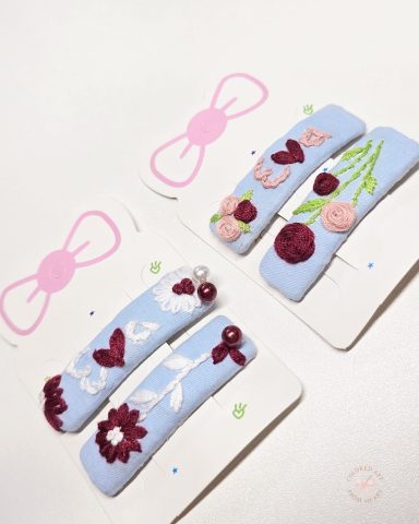 Eva's Garden - Two Sets of Two Hair Clips