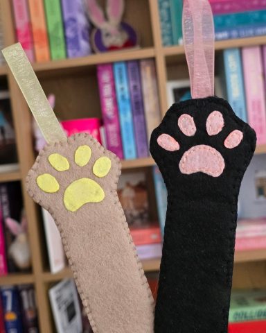 Cat Paw - Shaped Bookmarks